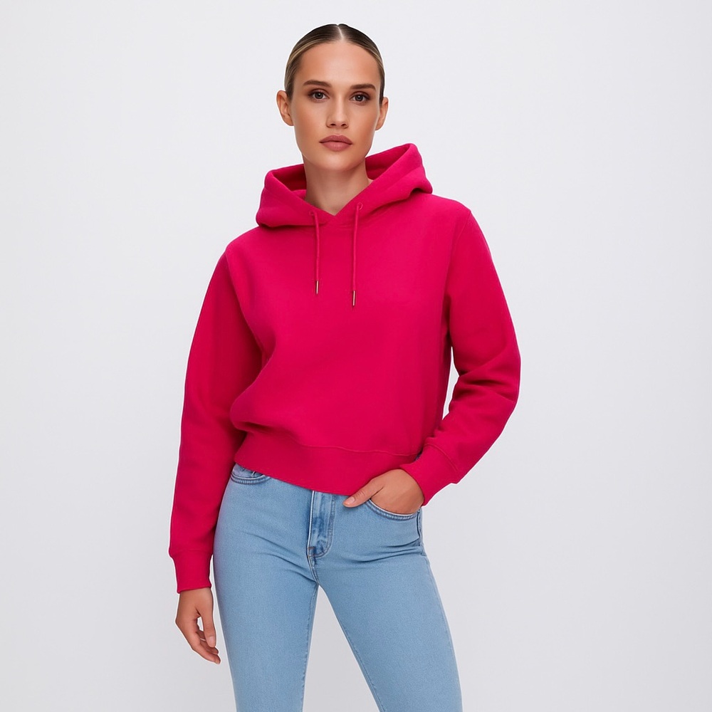 Uniqlo Pink Hoodie with Pockets Size Small